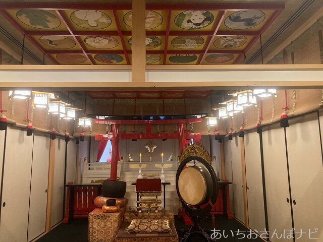 名古屋市中区大須の万松寺の白雪稲荷堂