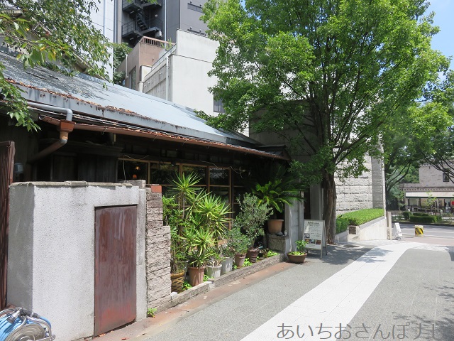 名古屋市大須の清浄寺境内にあるくつろぎ食堂Ami