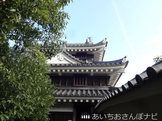 西尾城の本丸丑寅櫓