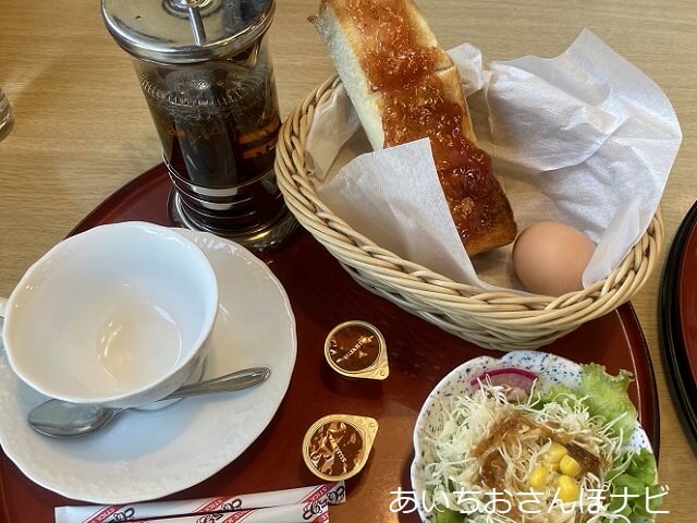和食麵処サガミのモーニング