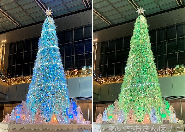 名古屋駅周辺のイルミネーション21年の期間と場所は クリスマスを彩るツリーはココ あいちおさんぽナビ